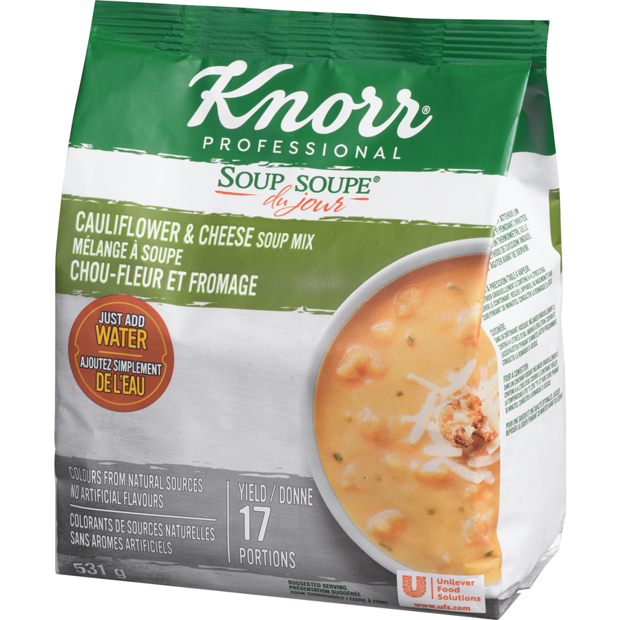 Knorr - Cauliflower & Cheese Soup Mix - 531 g - Canadian Distribution