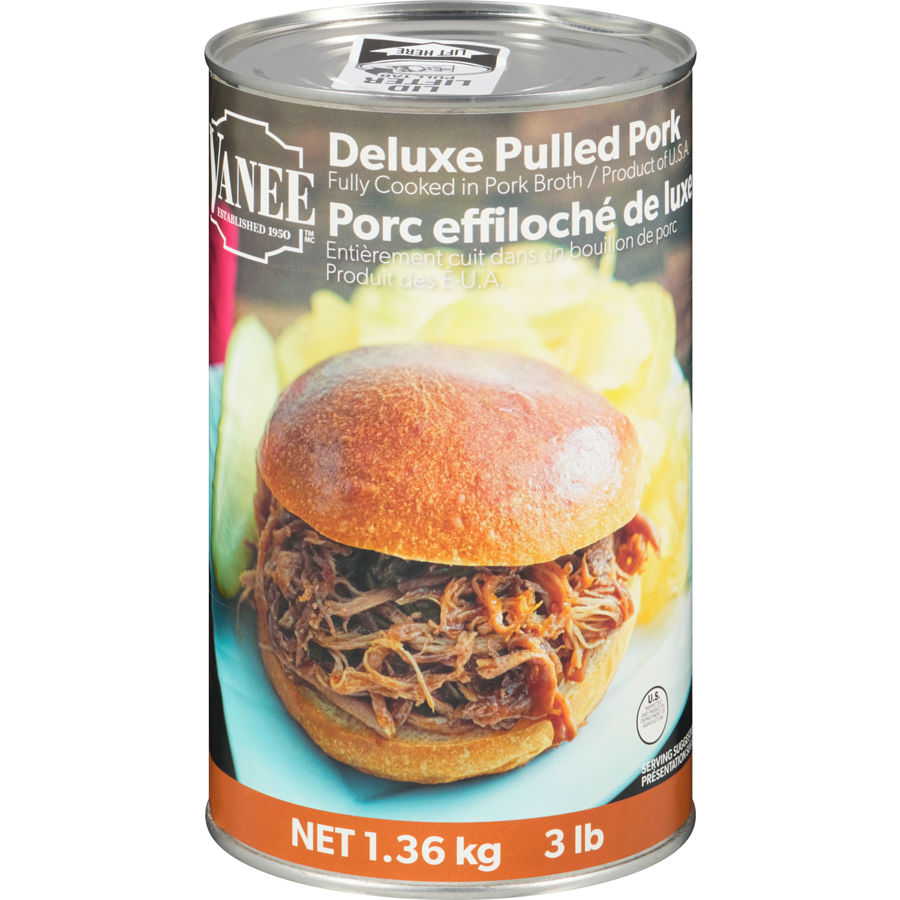 GFS - Deluxe Pulled Pork - 1 kg - Canadian Distribution