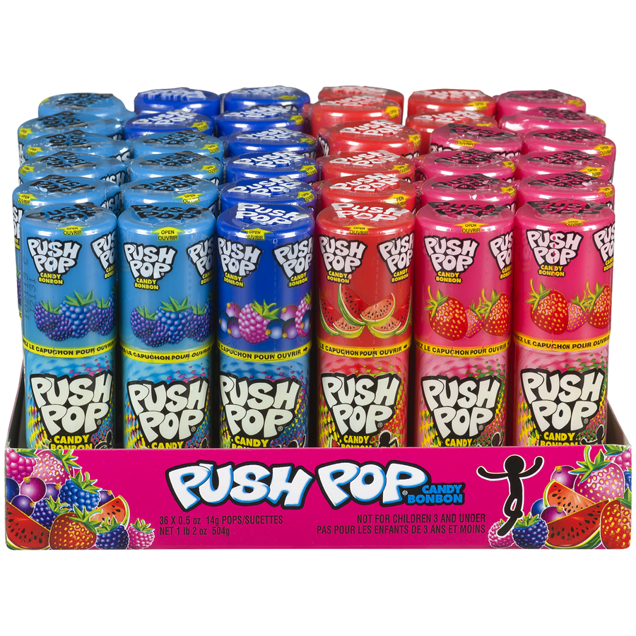 Push Pop - Twisted Fruit - 504 g - Canadian Distribution