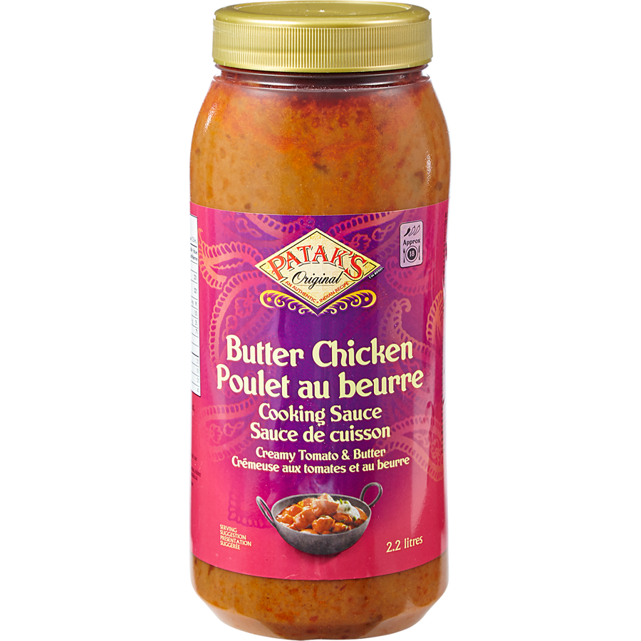 Pataks - Butter Chicken Sauce - 2.2 L - Canadian Distribution