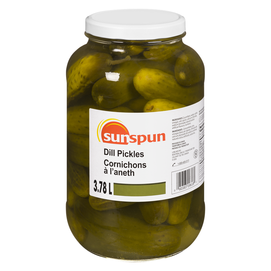 Sunspun - Dill Pickles - 3.78 L - Canadian Distribution