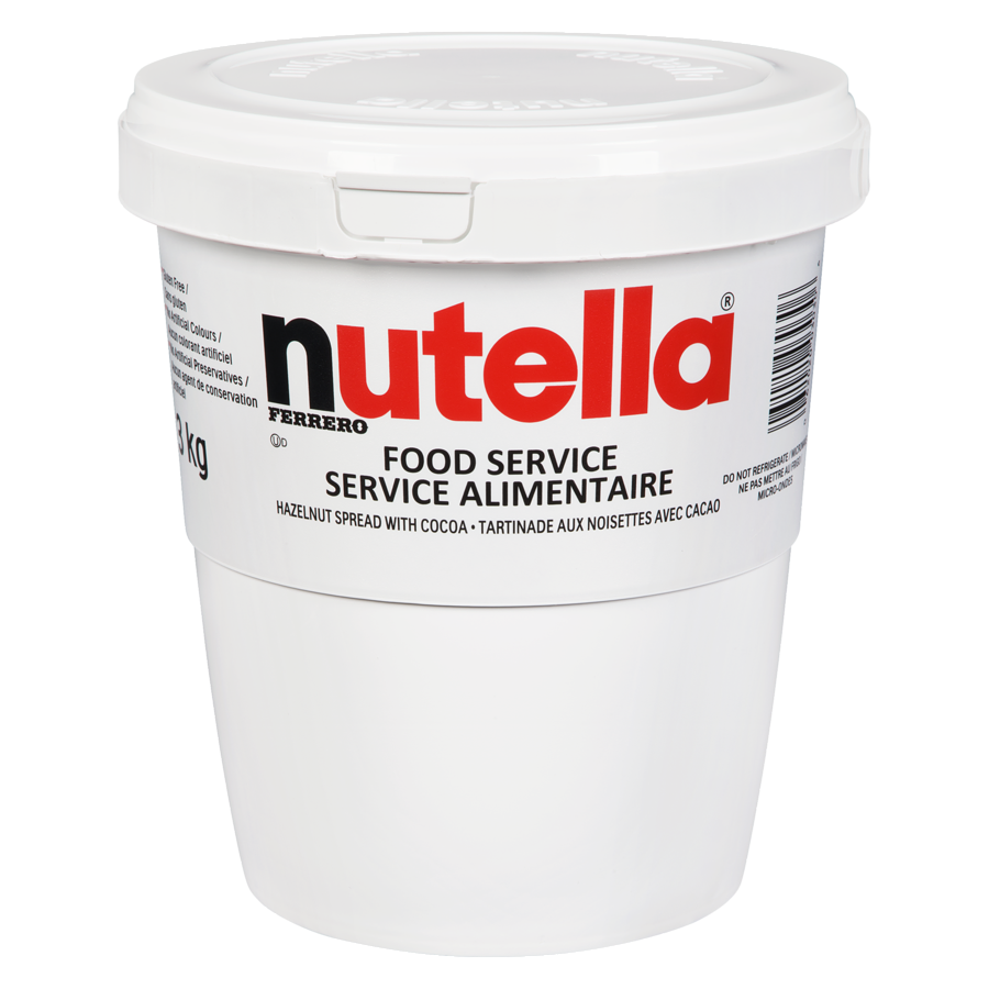 Nutella - Family Bucket - 3 kg - Canadian Distribution