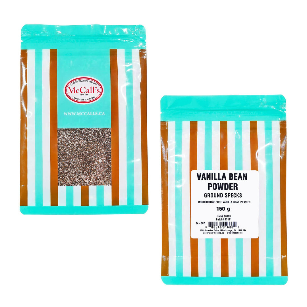 Pure Ground Vanilla Bean Specks | 1 x 150 g | Baking Mixes and Ingredients | Canadian Distribution