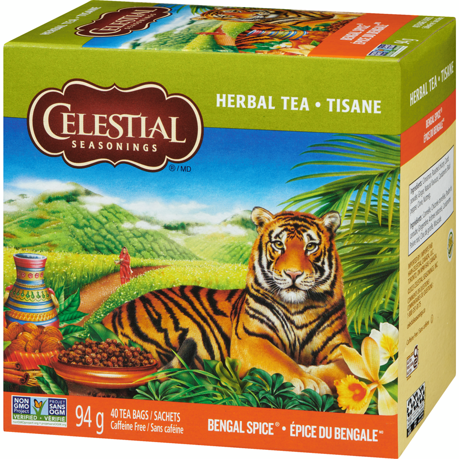 Celestial Seasonings - Bengal Spice Herbal Tea - 94 g - Canadian Distribution