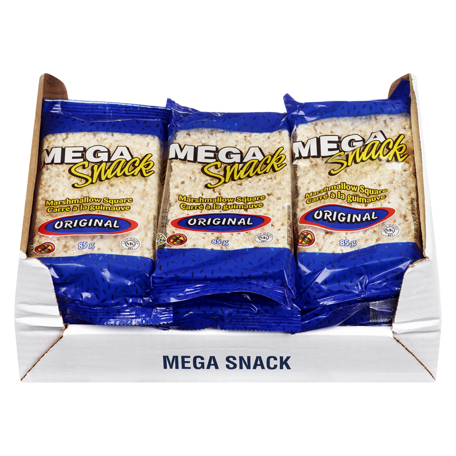 Mega Snacks - Rice Crispy Square - 1020 g - Canadian Distribution