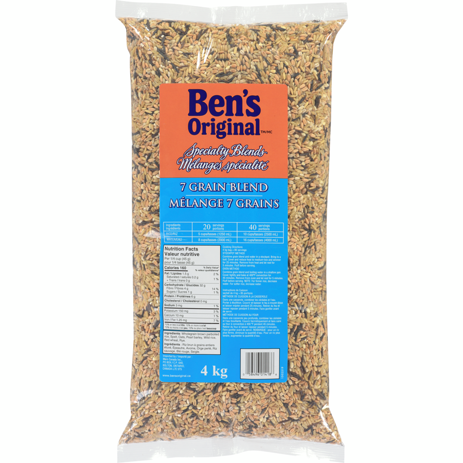 Uncle Ben's - 7 Grain Blend - 4 kg - Canadian Distribution