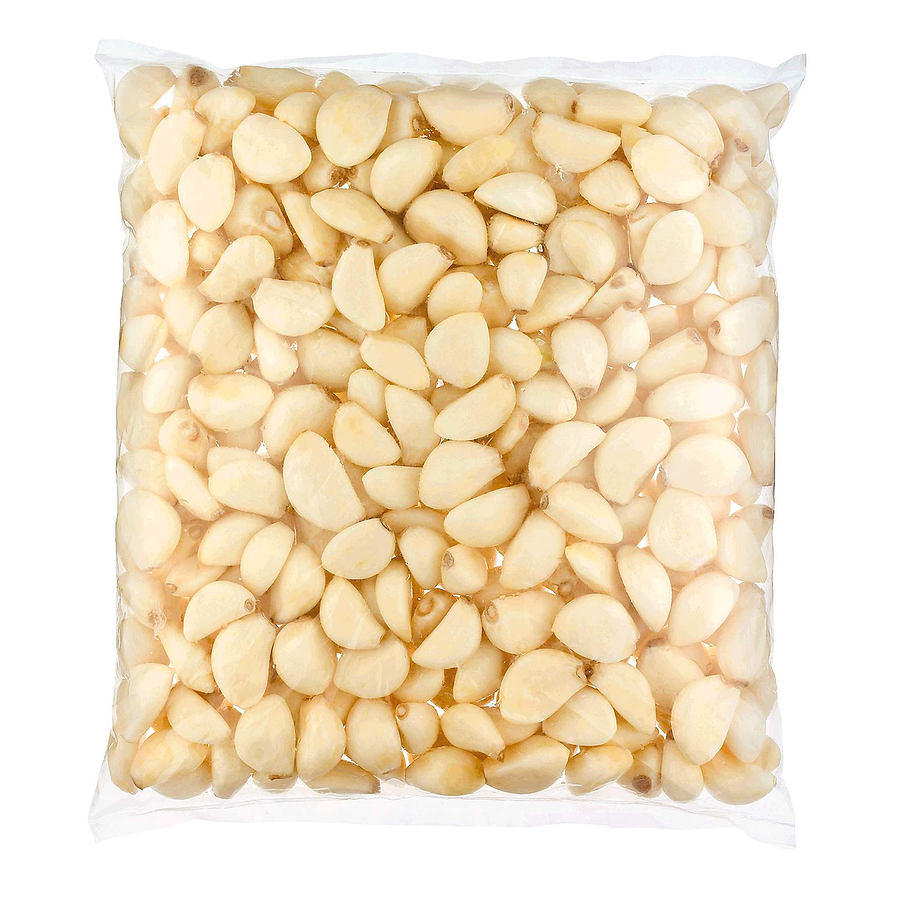  - Peeled Garlic, 3 lb Bag - 1 each - Canadian Distribution