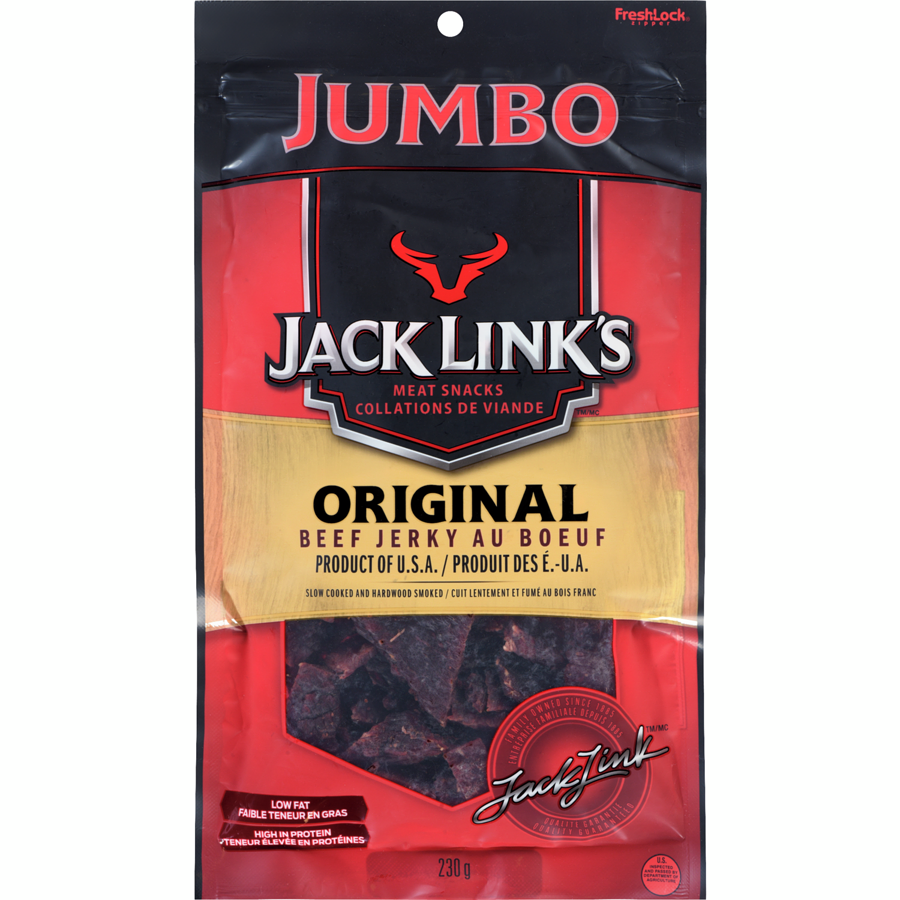 Jack Links - Original Jerky - 230 g - Canadian Distribution