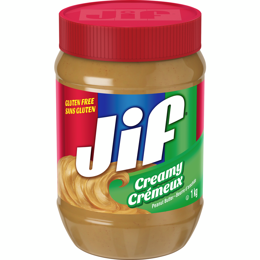 Jif - Creamy Peanut Butter - 1 kg - Canadian Distribution