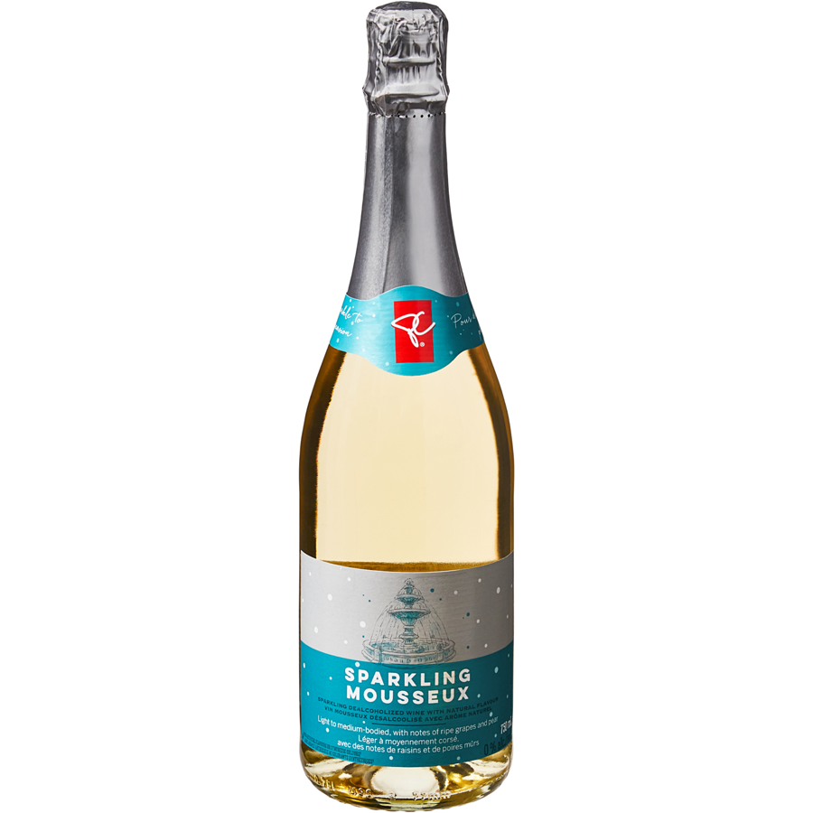 President's Choice - Sparkling Dealcoholized Wine - 750 mL - Canadian Distribution