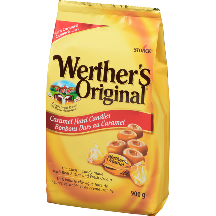 Werther's Original - Caramel Hard Candy - 900 g - Canadian Distribution