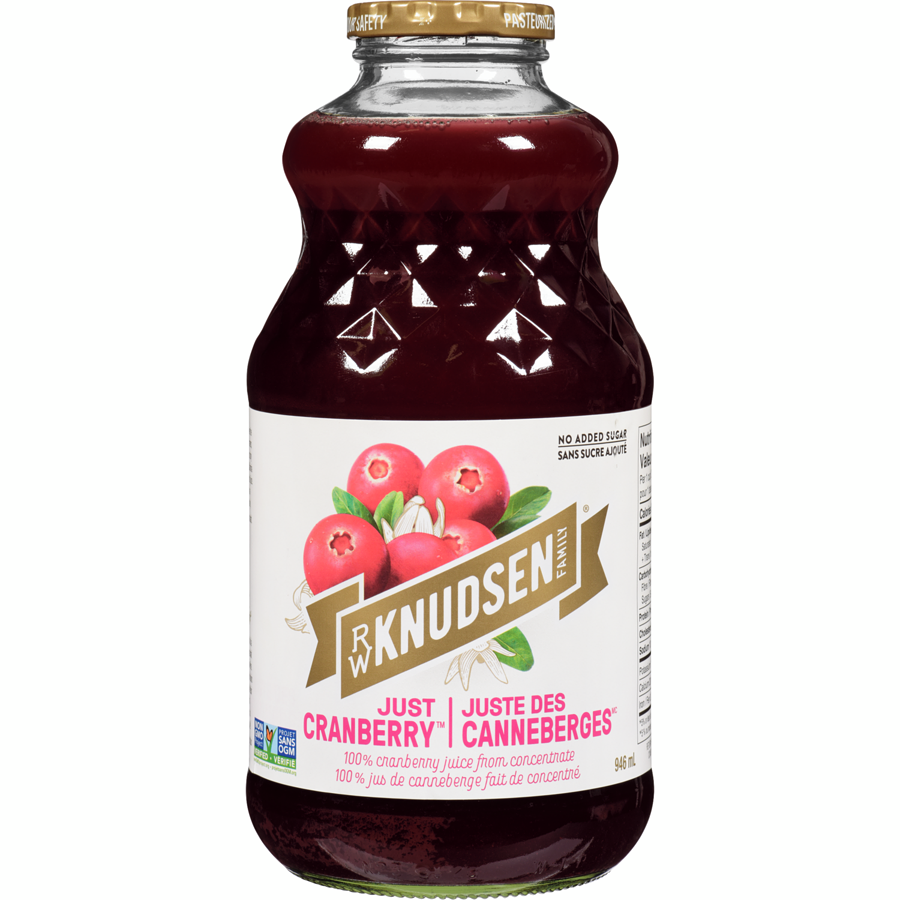 Knudsen - Just Cranberry Juice - 946 mL - Canadian Distribution