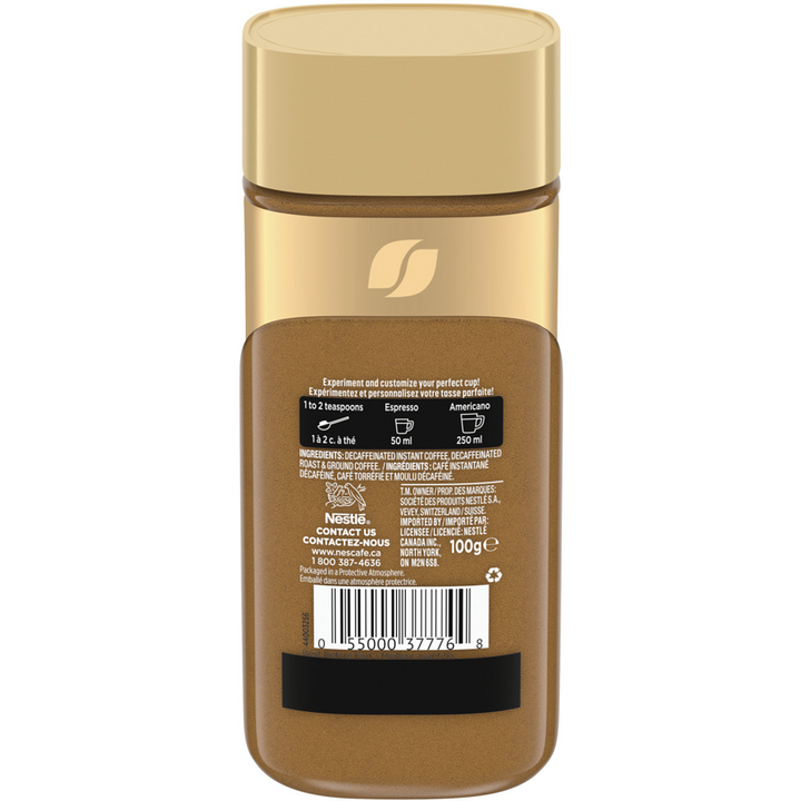 Nescafe - GOLD Espresso Premium Instant Coffee With Rich Crema - 100 g - Canadian Distribution