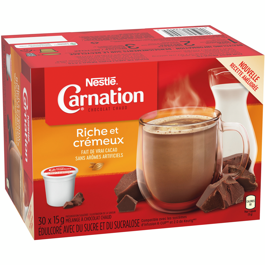 Carnation - Rich And Creamy Hot Chocolate For Keurig - 450 g - Canadian Distribution