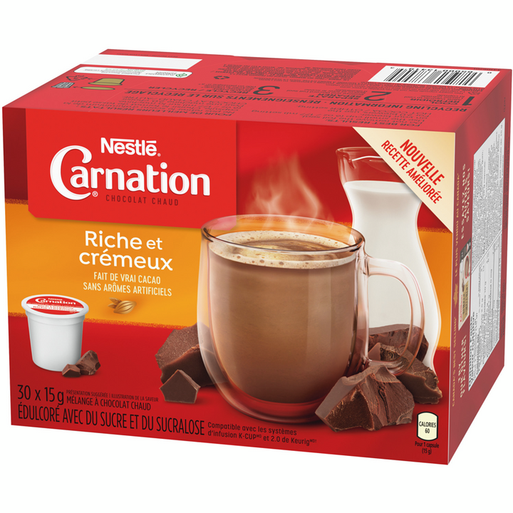 Carnation - Rich And Creamy Hot Chocolate For Keurig - 450 g - Canadian Distribution