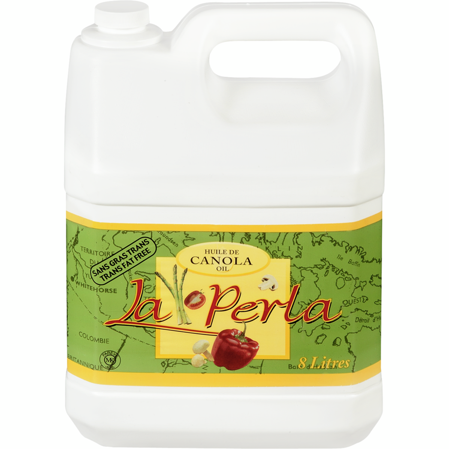 La Perla - Canola Oil - 8 L - Canadian Distribution