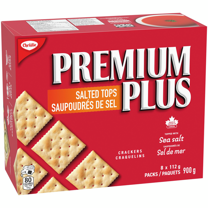 Christie - Premium Plus Salted Crackers - 900 g - Canadian Distribution