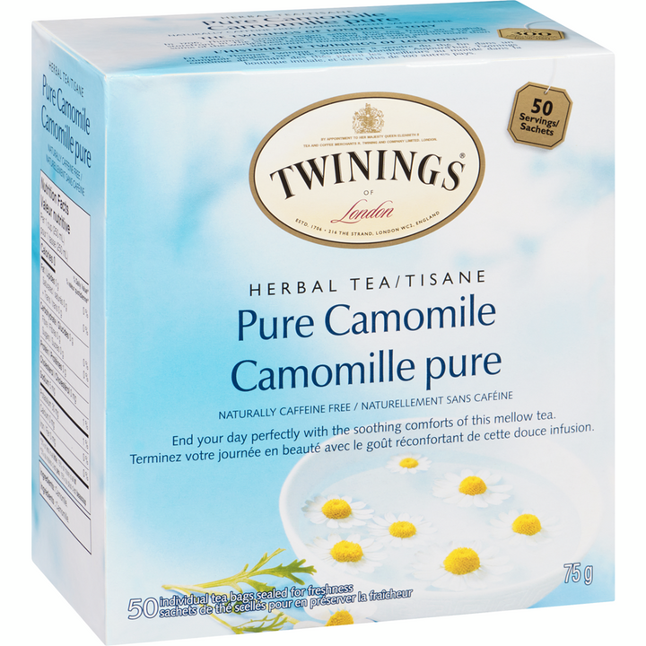 Twinings - Pure Camomile - 50 each - Canadian Distribution