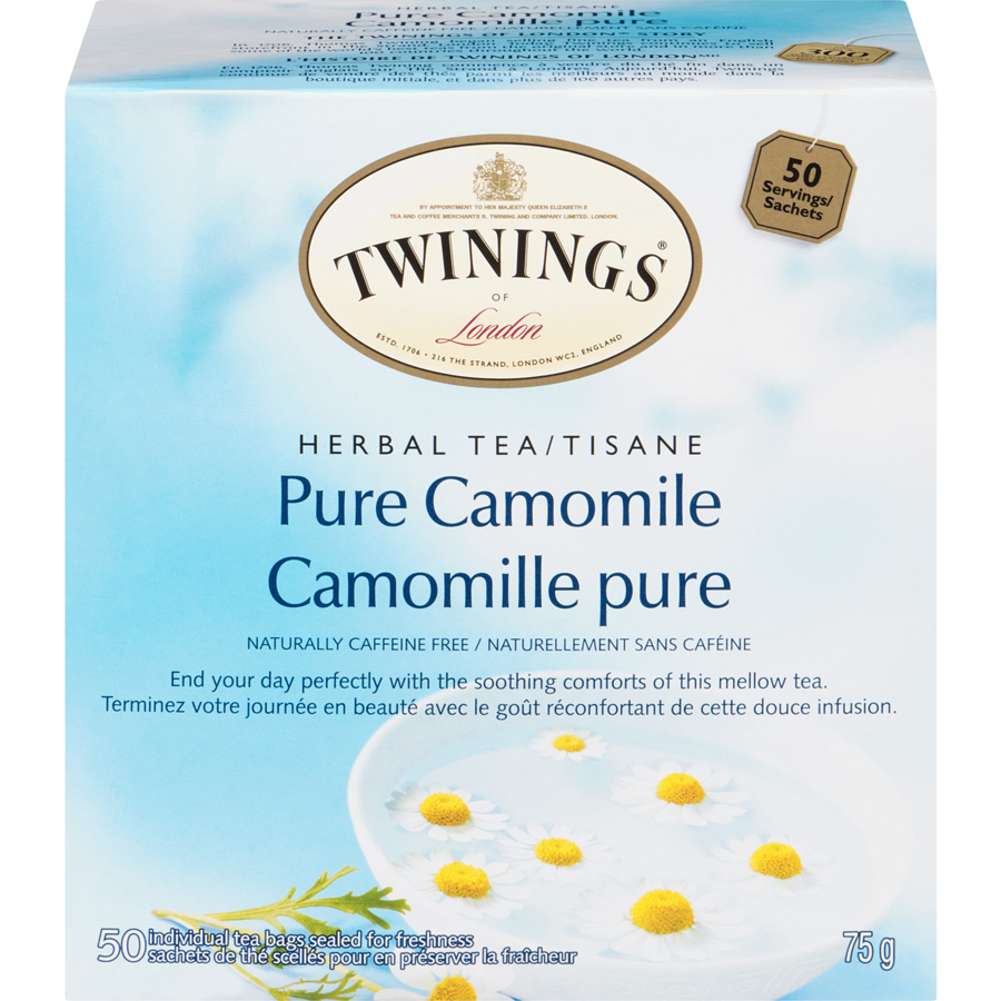 Twinings - Pure Camomile - 50 each - Canadian Distribution