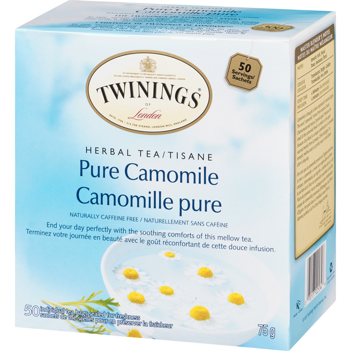 Twinings - Pure Camomile - 50 each - Canadian Distribution