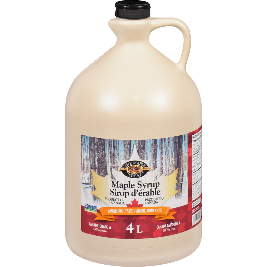 L.B. Maple Treat - The Maple Treat Maple Syrup 4 L - 4 L - Canadian Distribution