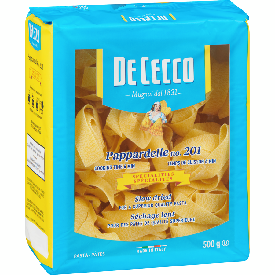 De Cecco - Pappardelle Nests  - 500 g - Canadian Distribution