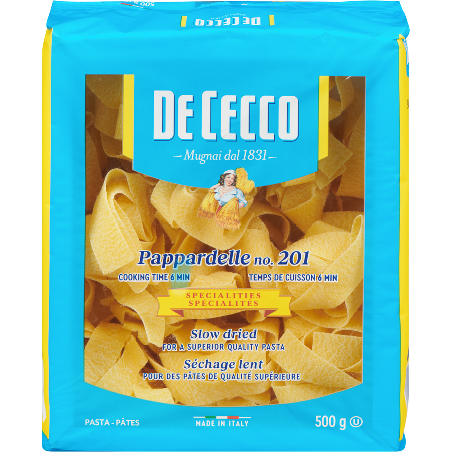 De Cecco - Pappardelle Nests  - 500 g - Canadian Distribution