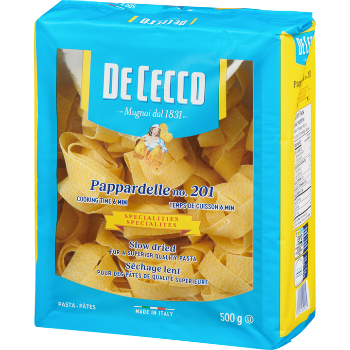 De Cecco - Pappardelle Nests  - 500 g - Canadian Distribution