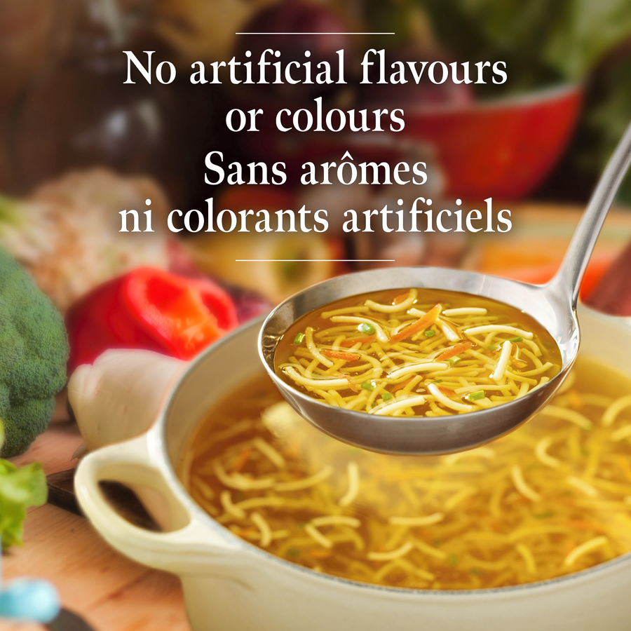 Lipton - Dry Soup Mix Chicken Noodle Nutri Soup low fat and no artificial flavours - 912 g - Canadian Distribution