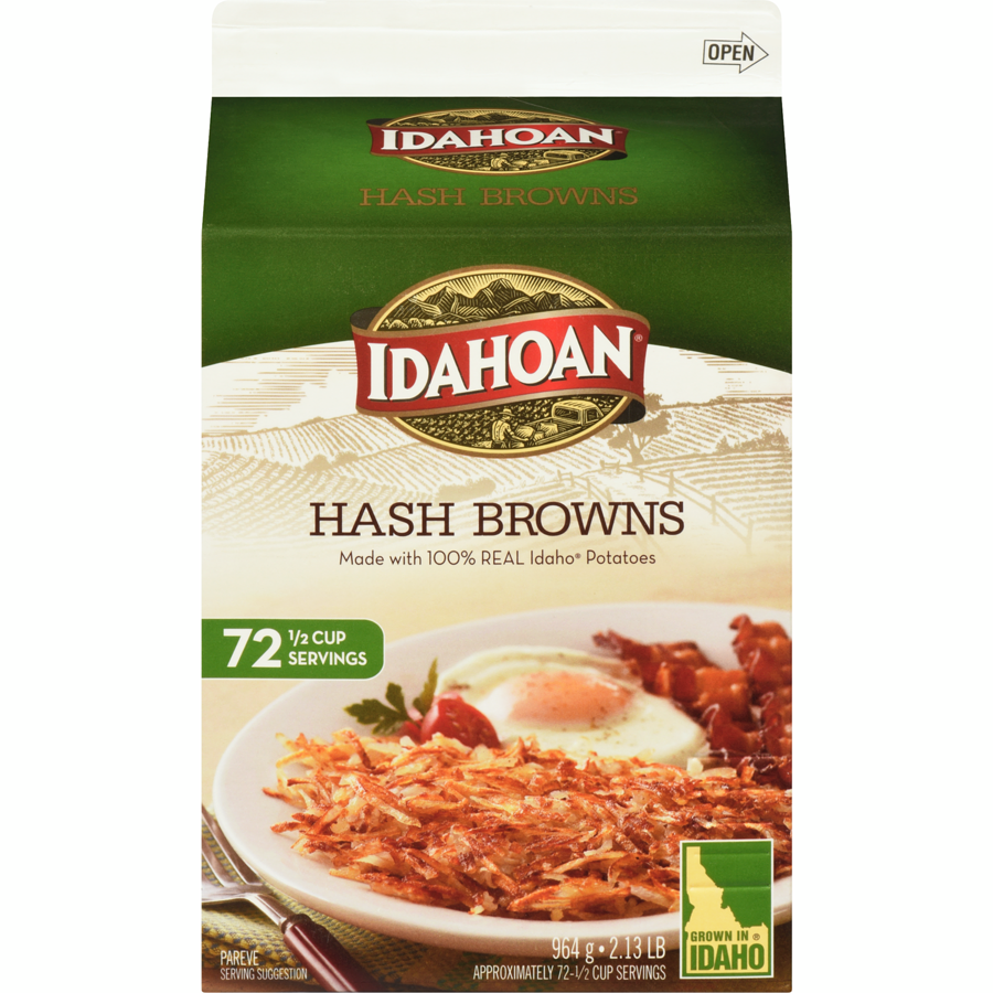 Idahoan - Hash Browns - 964 g - Canadian Distribution