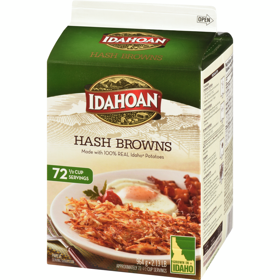 Idahoan - Hash Browns - 964 g - Canadian Distribution