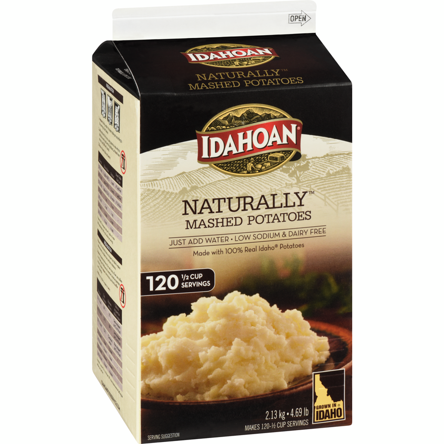 Idahoan - Naturally Mashed Potatoes - 1.47 kg - Canadian Distribution