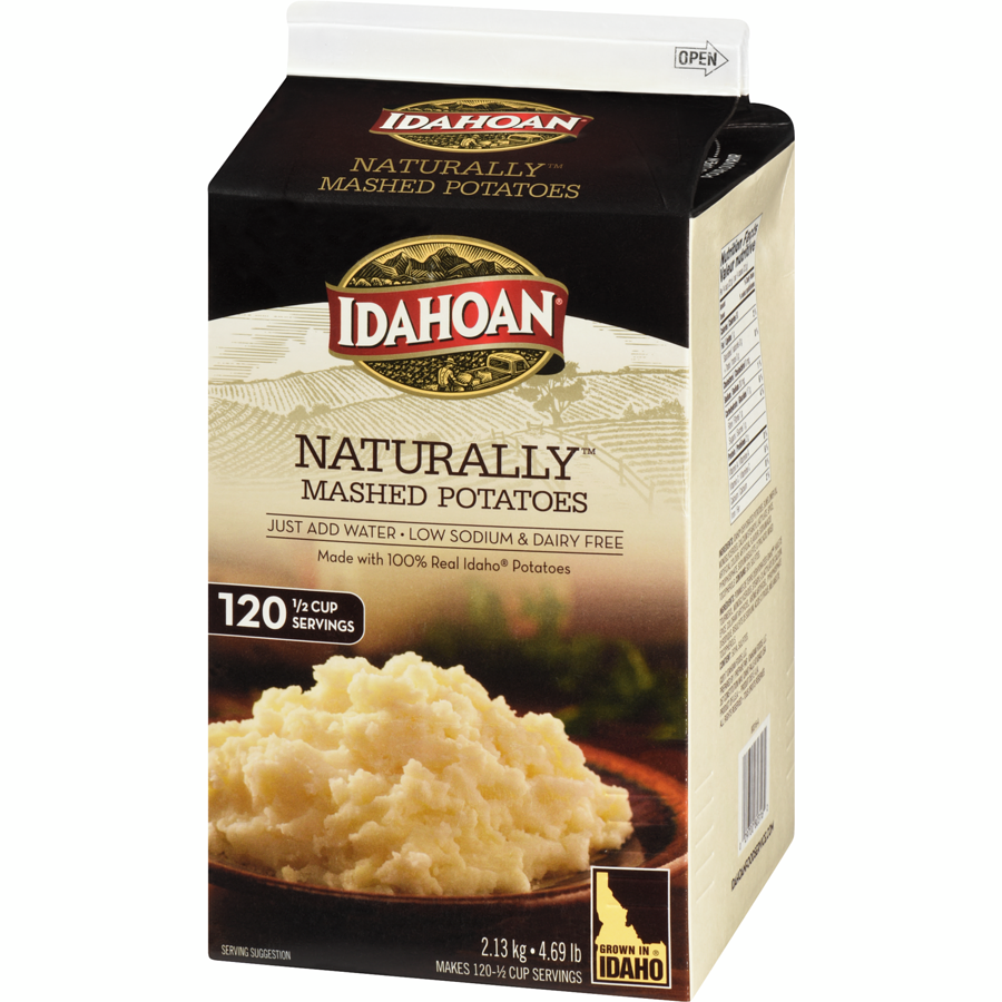 Idahoan - Naturally Mashed Potatoes - 1.47 kg - Canadian Distribution