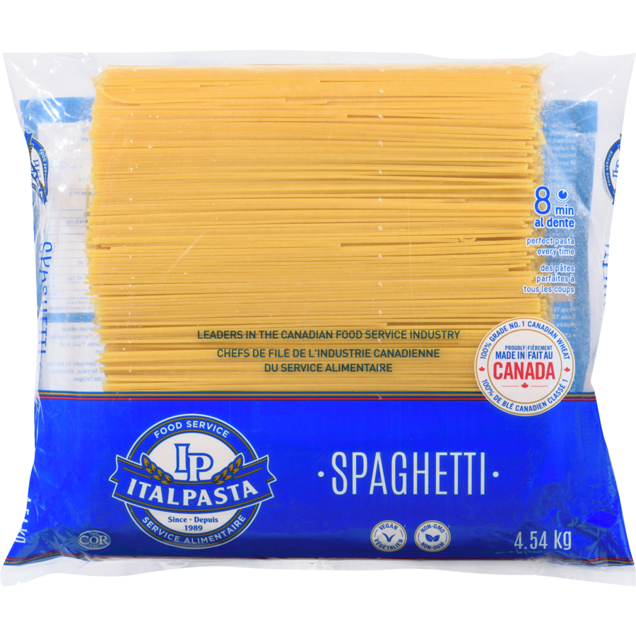 Italpasta - Pasta, Tradizionale Macaroni Products Spaghetti - 4.54 kg - Canadian Distribution