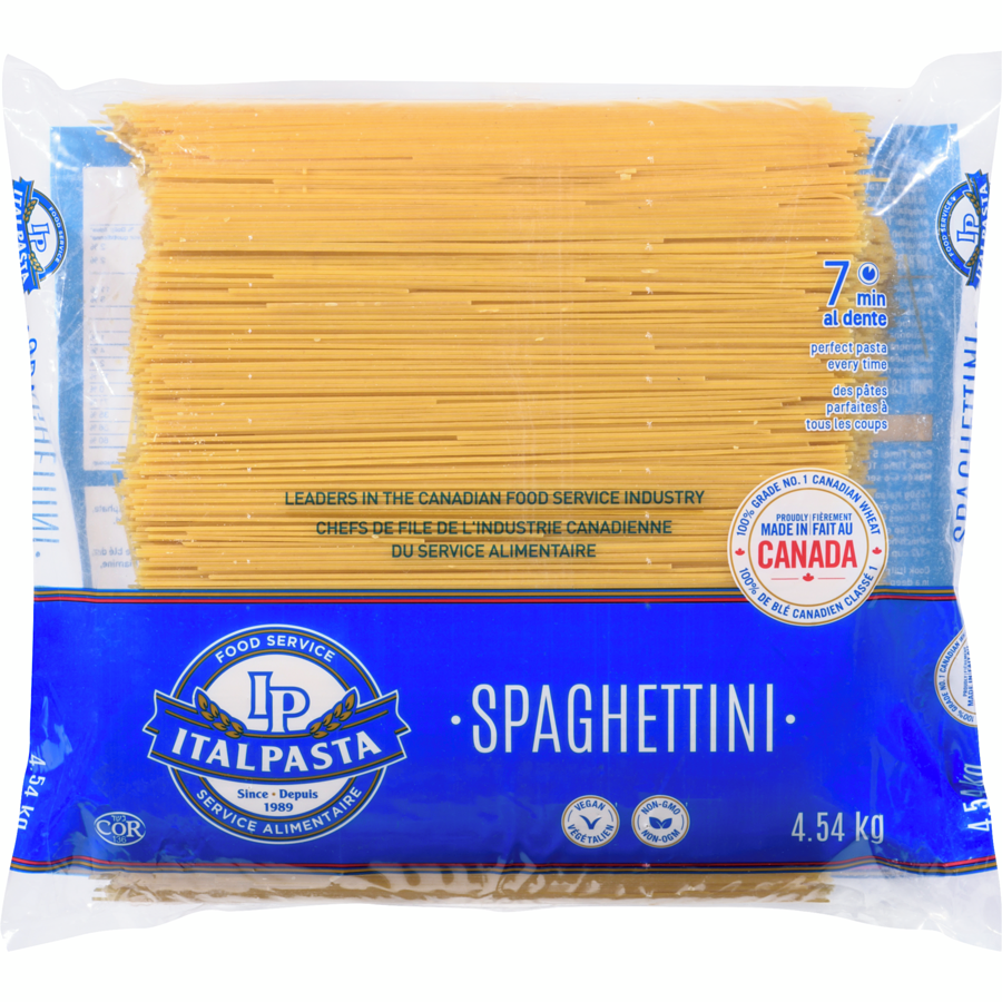 Italpasta - Spaghettini Pasta - 4.54 kg - Canadian Distribution