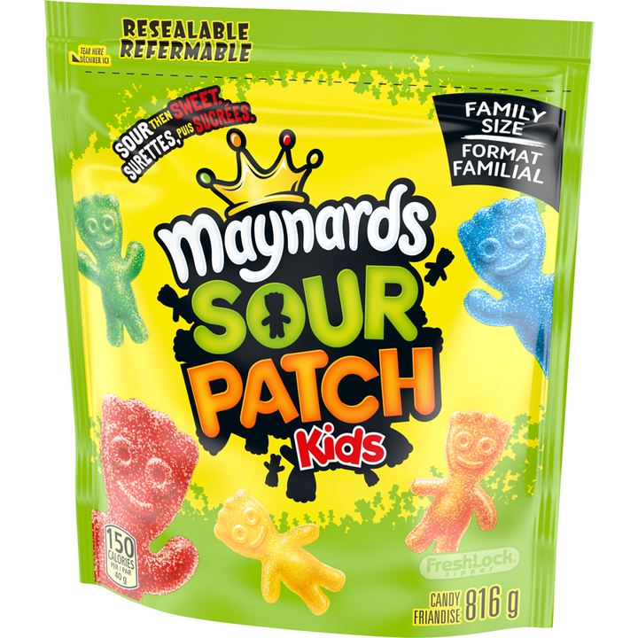 Maynards - Sour Patch Kids, Original Gummy Candy - 816 g - Canadian Distribution