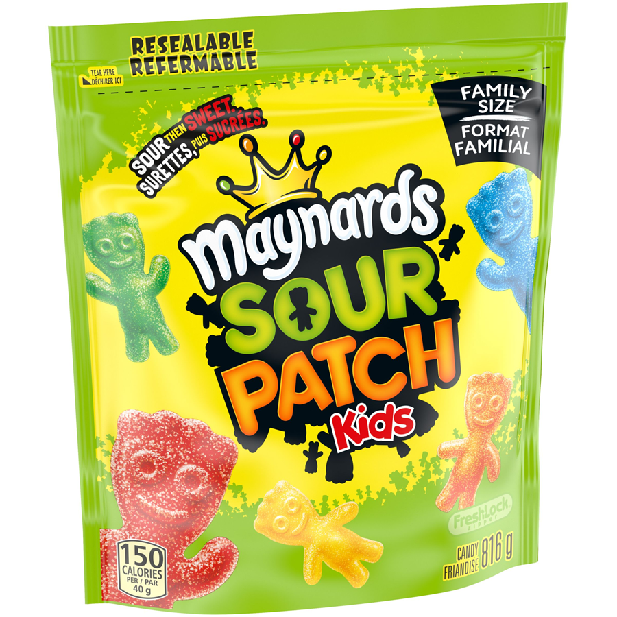 Maynards - Sour Patch Kids, Original Gummy Candy - 816 g - Canadian Distribution