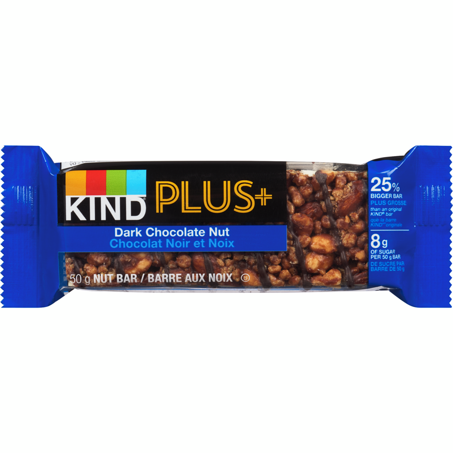 Kind Bar - Fuel Dark Chocolate Nut Bars - Case - 12 x 50 g - Canadian Distribution