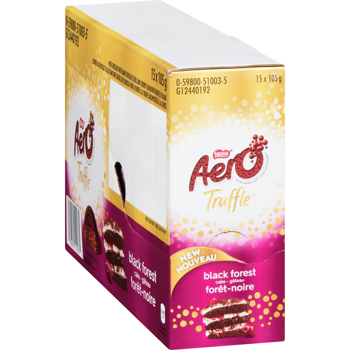 Aero - Aero Truffle Black Forest Cake - Case - 15 x 105 g - Canadian Distribution