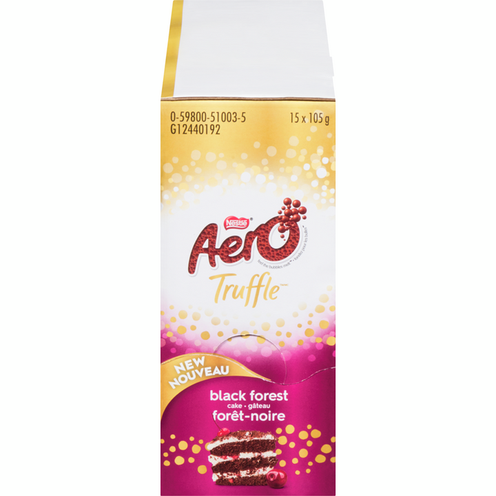 Aero - Aero Truffle Black Forest Cake - Case - 15 x 105 g - Canadian Distribution