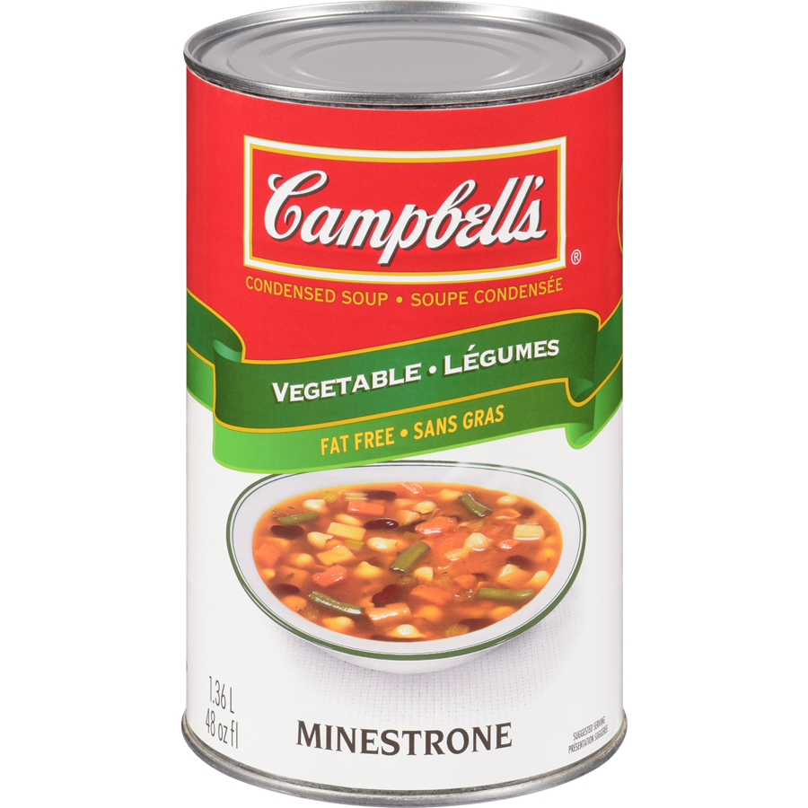 Campbell's - Minestrone Vegetable Condensed Soup - 1.36 L - Canadian Distribution