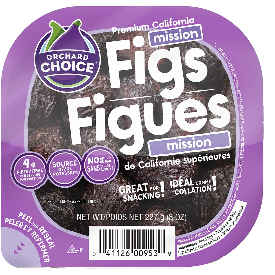 Un-Branded - Premium California Mission Figs - 227 g - Canadian Distribution