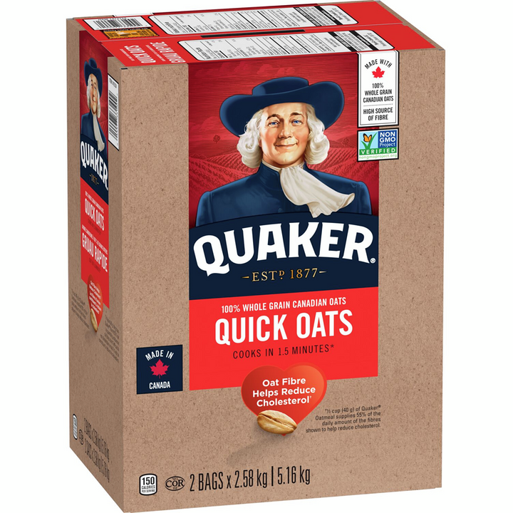 Quaker - Quaker Quick Oats - 5.16 kg - Canadian Distribution