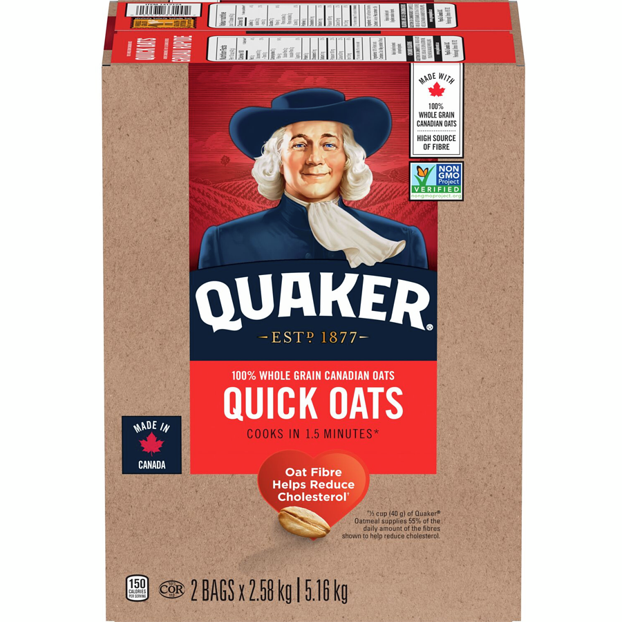 Quaker - Quaker Quick Oats - 5.16 kg - Canadian Distribution