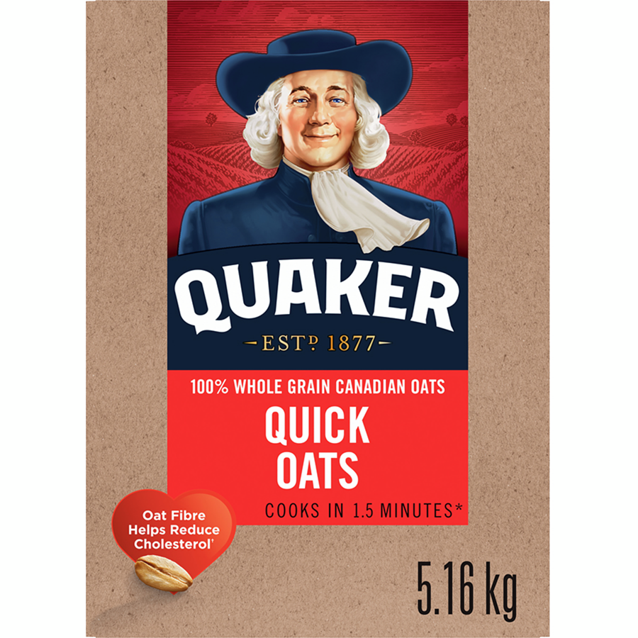 Quaker - Quaker Quick Oats - 5.16 kg - Canadian Distribution