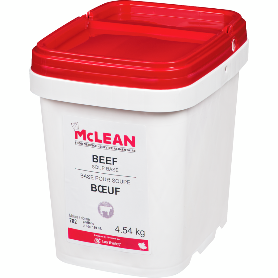 McLean - Beef Soup Base - 4.54 kg - Canadian Distribution