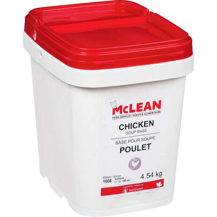 McLean - Chicken Soup Base - 4.54 kg - Canadian Distribution