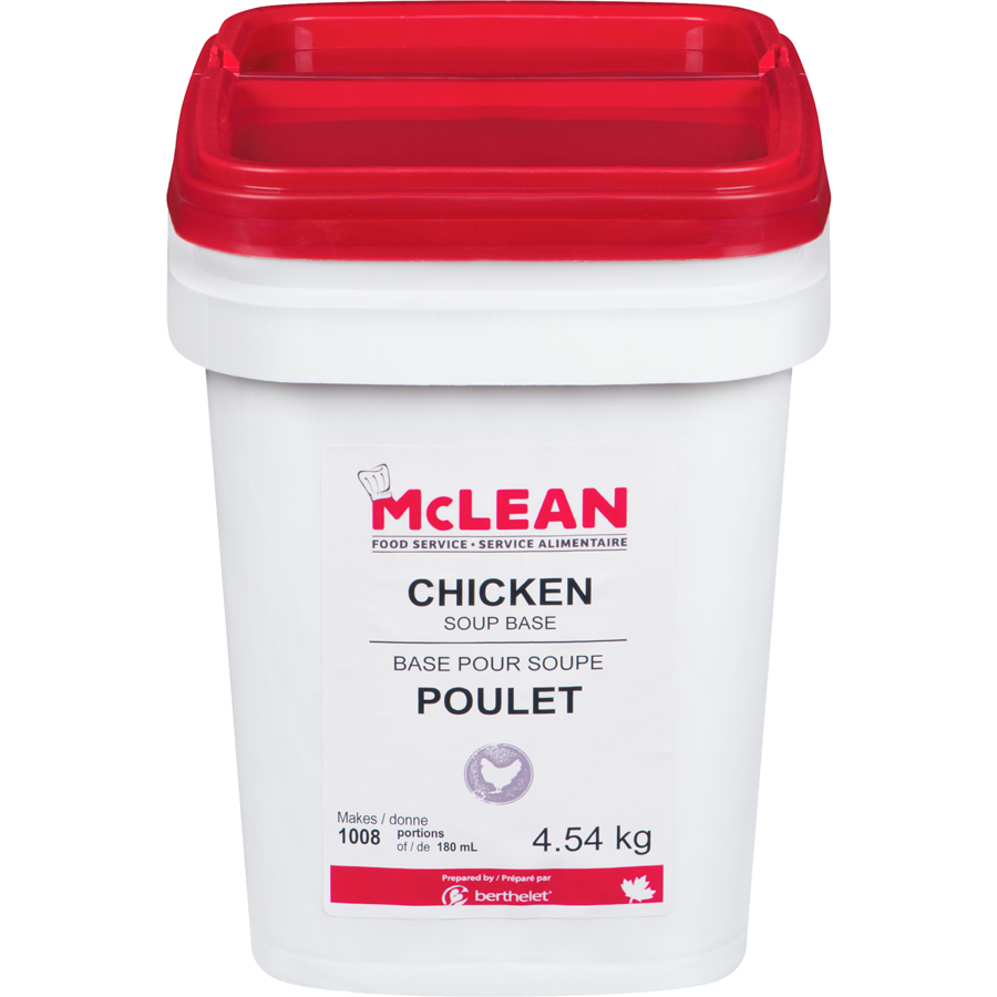 McLean - Chicken Soup Base - 4.54 kg - Canadian Distribution