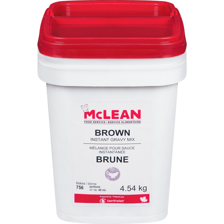 McLean - Brown Gravy Mix - 4.54 kg - Canadian Distribution