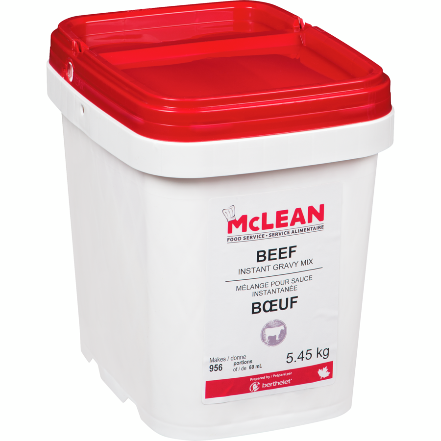 McLean - Beef Instant Gravy Mix - 5.45 kg - Canadian Distribution